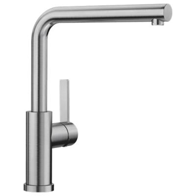 Смеситель для кухни Blanco LANORA-F монтаж перед окном, однорычажный, нержавеющая сталь 526179