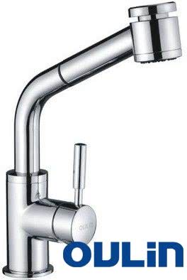 Смеситель для кухни Oulin OL-8076 хром