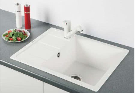 Мойка для кухни Schock Optima 50D Cristalite лунный камень