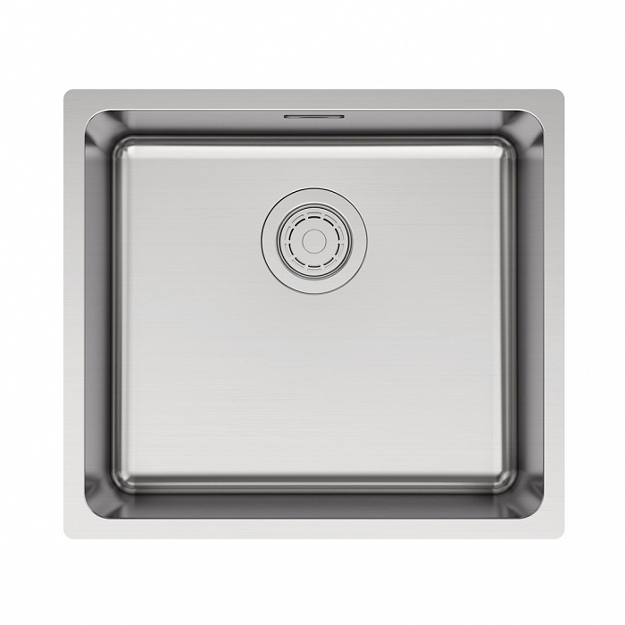 Кухонная мойка Paulmark YUNI 49 UNI  YU49-BS брашированная нержавеющая сталь