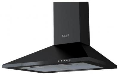 Каминная вытяжка LEX BASIC 600 black