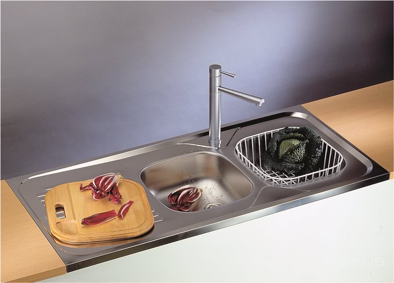 Мойка для кухни Alveus Classic 100 SAT-60 1200X600 правая