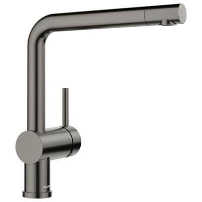 Смеситель для кухни Blanco LINUS однорычажный Dark steel 527732