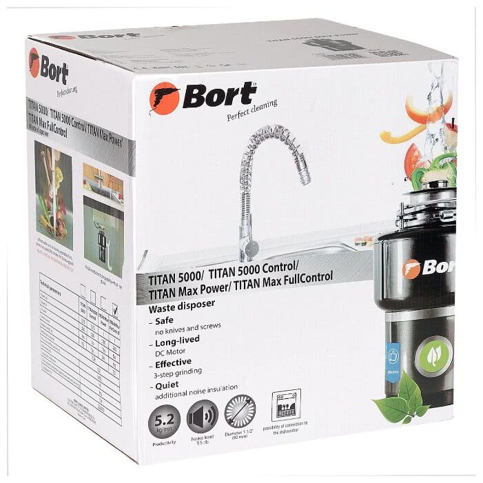 Бытовой измельчитель Bort TITAN 5000 (Control)