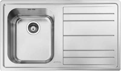 Мойка для кухни Smeg LE861D-2 матовая (крыло справа)