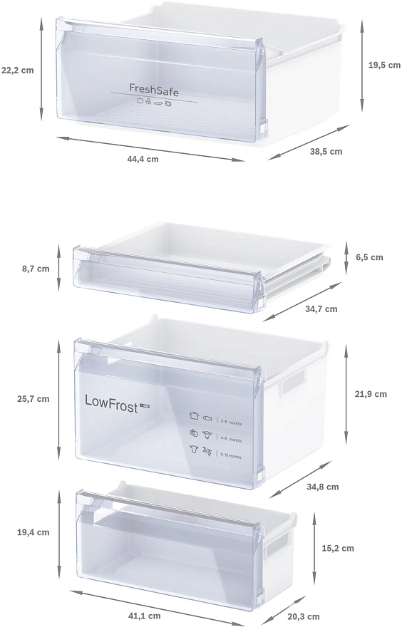 NEFF встраиваемый холодильник KI5861SF0