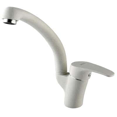 Смеситель для кухни Iddis Sicily белый