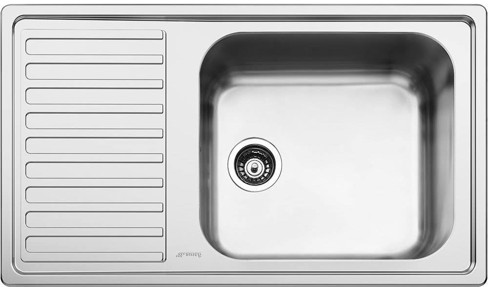 Мойка Smeg LG861S-2 нержавеющая сталь матовая, крыло слева