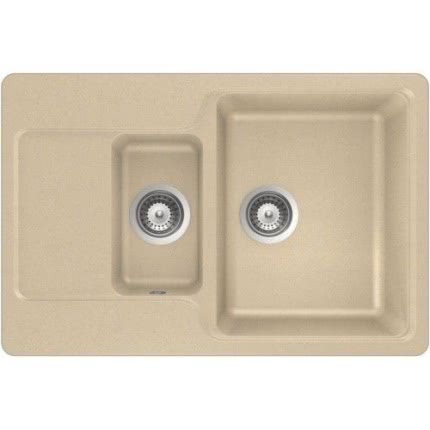 Мойка для кухни Schock Cambridge 60D Cristalite лунный камень