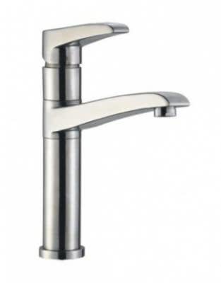 Смеситель для кухни Oulin OL-8603S нерж. сталь, сатин
