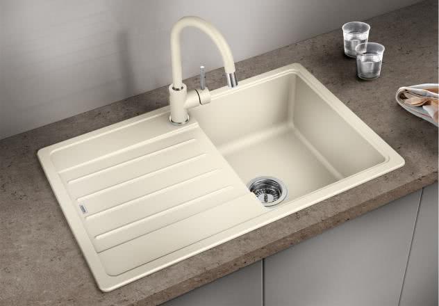 Кухонная мойка Blanco LEGRA 45 S Silgranit антрацит стоп-вентиль 522201