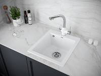 Мойка для кухни Paulmark LEER PM104249-WH белый