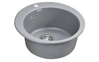 Мойка для кухни Paulmark GELEGEN PM404800-GRM серый металлик
