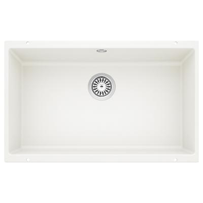 Кухонная мойка Blanco ROTAN 700-U Silgranit белый стоп-вентиль 521346