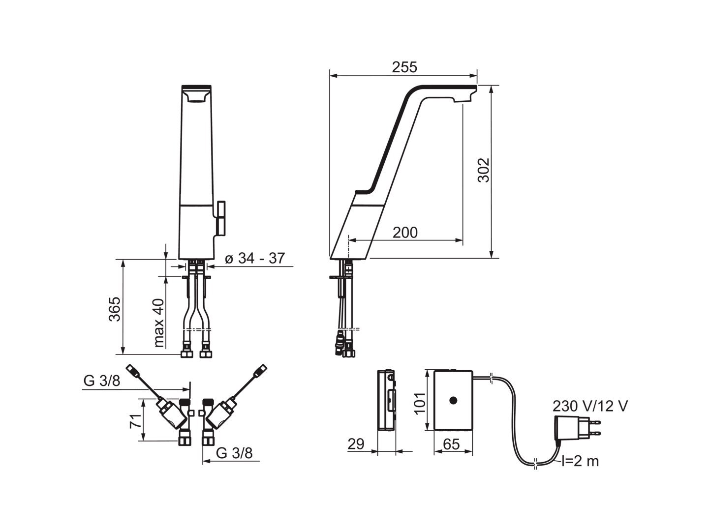 Смеситель для кухни Alessi Sense by Oras 8720F