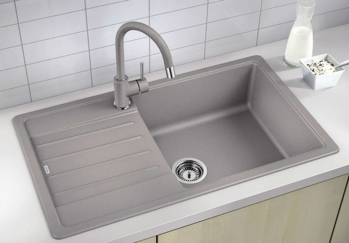 Кухонная мойка Blanco Legra XL 6 S антрацит стоп-вентиль