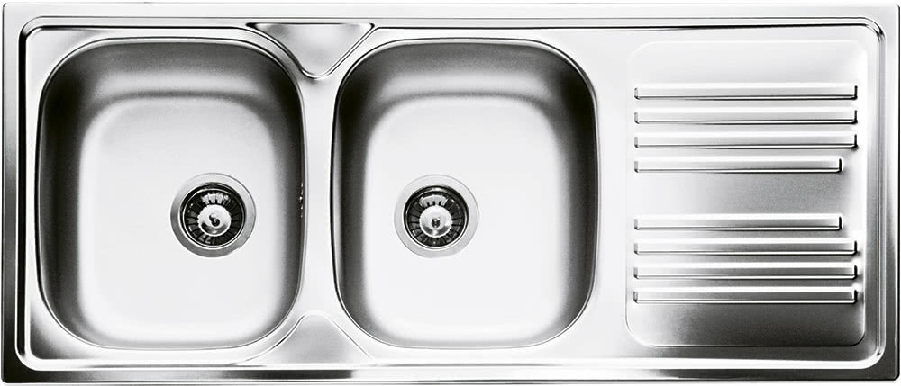Мойка для кухни Smeg LYP116D нерж. сталь матовая, крыло справа