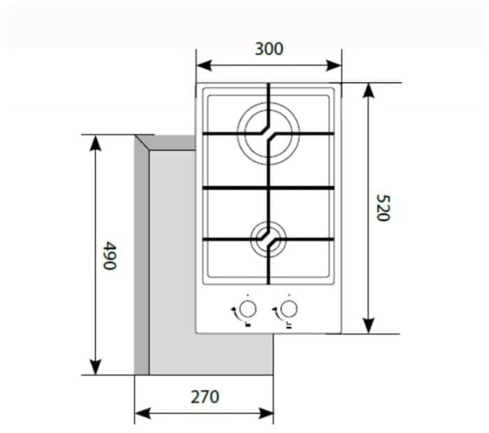 Варочная панель LEX GVG 321 WH