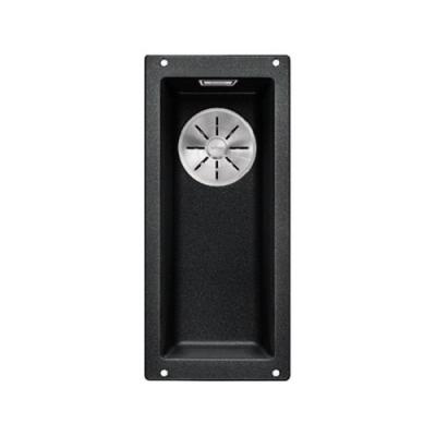Кухонная мойка Blanco SUBLINE 160-U Silgranit черный, отводная арматура InFino 525981