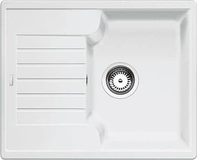 Кухонная мойка Blanco ZIA 40 S Silgranit белый стоп-вентиль 516922
