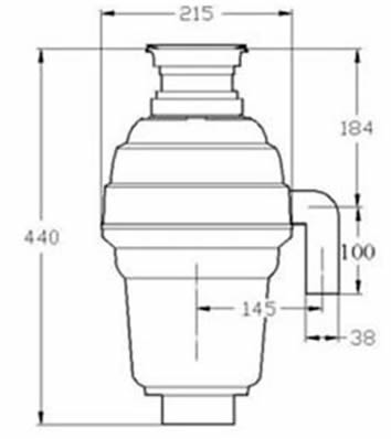 Бытовой измельчитель Bone Crusher BC 1000 AS