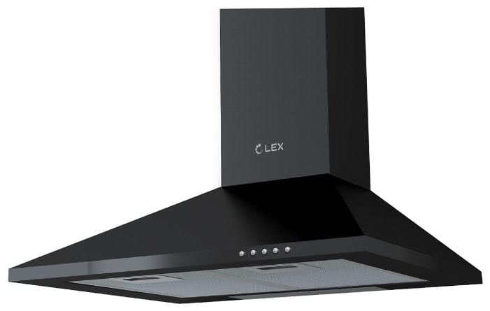 Каминная вытяжка LEX BASIC 600 black