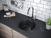 Мойка для кухни Paulmark GELEGEN PM404800-BL черный