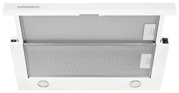 Встраиваемая вытяжка Kuppersberg SLIMLUX IV 60 GW белый/белое стекло