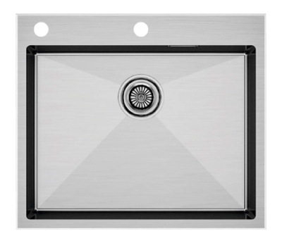 Мойка для кухни Paulmark BRIM-EDGE PM775951-BS брашированная нерж. сталь