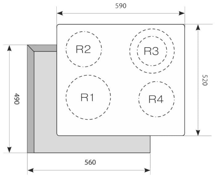 Варочная панель LEX EVH 641 BL
