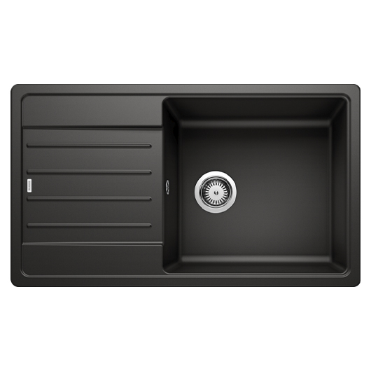 Кухонная мойка Blanco LEGRA XL 6S Silgranit черный стоп-вентиль 526087