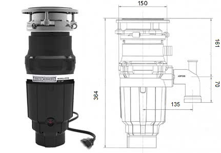 Бытовой измельчитель Bone Crusher BC 610 AS