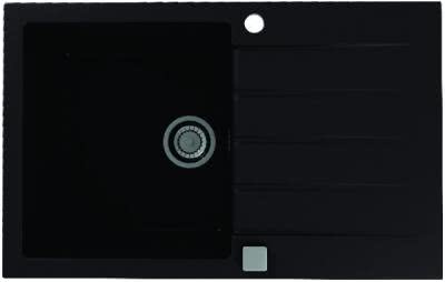 Мойка для кухни Alveus Cadit 20 Carbon G91, клапан-автомат