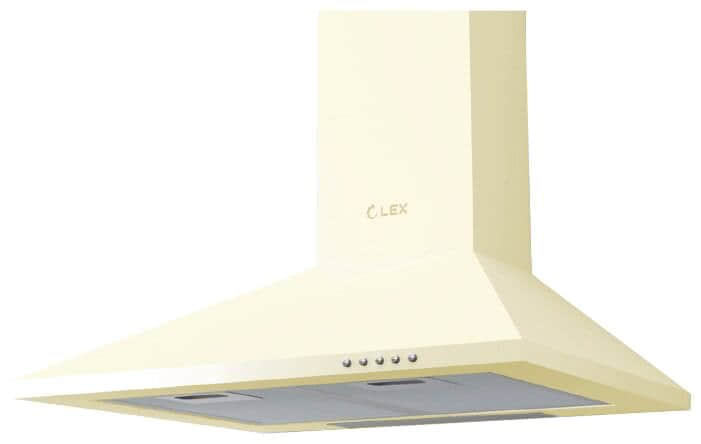 Каминная вытяжка LEX BASIC 600 ivory