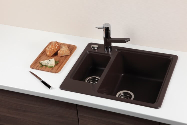 Мойка для кухни Schock Cambridge 60 Cristalite баварский камень