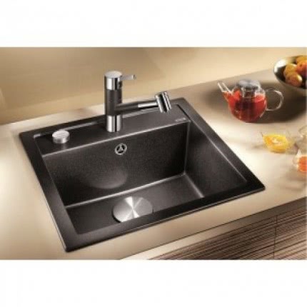 Кухонная мойка Blanco Dalago 5 Silgranit серый беж клапан-автомат 518528