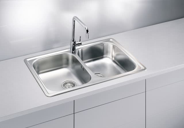 Мойка для кухни Alveus Line 90 (Satin), слив 90 мм