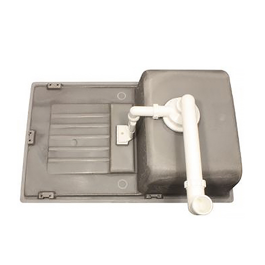 Кухонная мойка Blanco ZIA 45 S Silgranit черный стоп-вентиль 526013