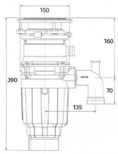 Бытовой измельчитель Bone Crusher BC 910 AS Slim Line