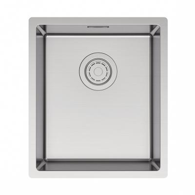 Кухонная мойка Paulmark LASSAN 38 UNI LA38-BS брашированная yth;fdt.ofz сталь