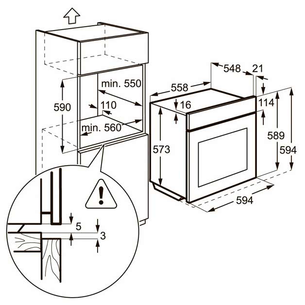Духовой шкаф Zanussi ZOB 25321 XA