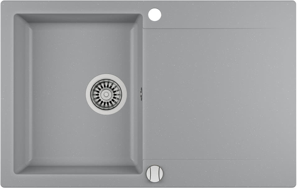 Мойка для кухни Teka Clivo 45 B-TQ graphite, клапан-автомат