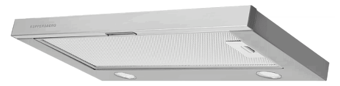 Встраиваемая вытяжка Kuppersberg SLIMLUX IV 60 X нержавеющая сталь