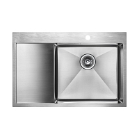 Мойка для кухни Paulmark ATLAN R PM217851-BSR правая нержавеющая сталь