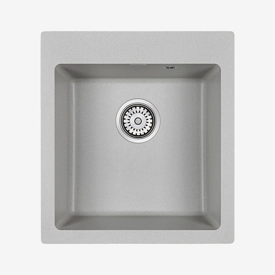 Мойка для кухни Paulmark ZEMAR PM104651-GR серый