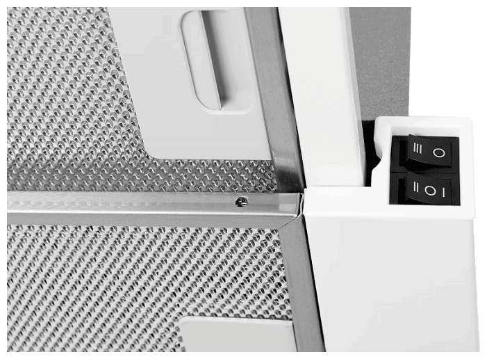 Встраиваемая вытяжка Kuppersberg SLIMLUX IV 60 GW белый/белое стекло