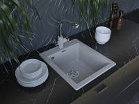 Мойка для кухни Paulmark LEER PM104249-GR серый