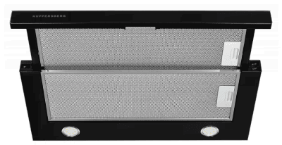 Встраиваемая вытяжка Kuppersberg SLIMLUX IV 60 GB черный/черное стекло