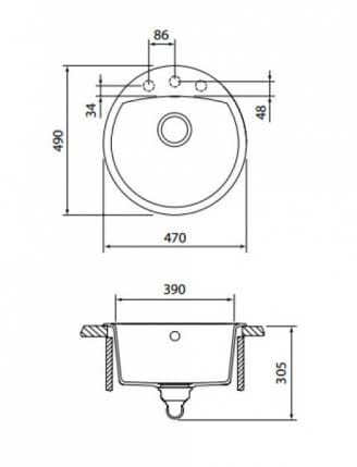 Мойка Schock Eclipse 45 Cristalite лунный камень