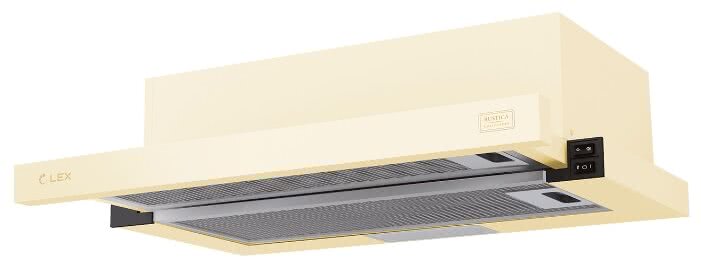 Встраиваемая вытяжка LEX Hubble 600 ivory Light